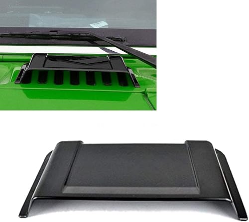 Prise d'air noire pour capot de voiture Cover