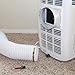 SENENQU Portable Air Conditioner Universal Exhaust Hose 5 Inch Diameter 59