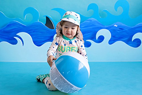 Image of VAENAIT BABY Girls Rash Guard Swimsuit UPF 50+ Long Sleeve Toddler Bathing Suit Ribbon Stawberry Floral Fruit for 2~8Years