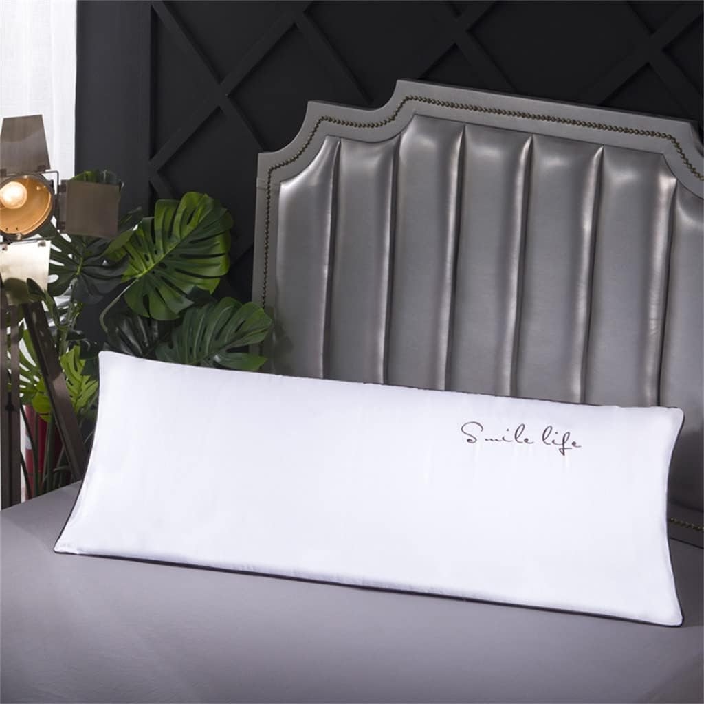 Long Pillowcase Satin Fabric Home Textile Bedroom Pillowcase Cushion Pillowcase Household Supplies