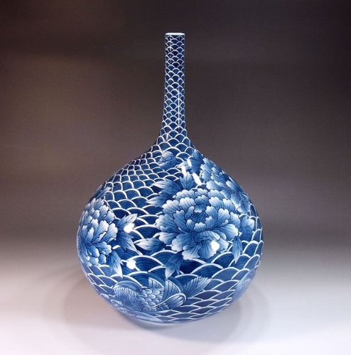 Amazon.co.jp: 有田焼・伊万里焼｜花瓶陶器・花器・壺｜贈答品｜高級
