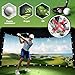 Golf Simulator Impact Screen, Golf Impact Screen Heavy Duty for Garage/Indoor/Studio/Outdoor, Golf Hitting Screen with 18 Reinforced Stainless Steel Grommet Holes & Bungee Cords (10 ft x 6.5 ft)