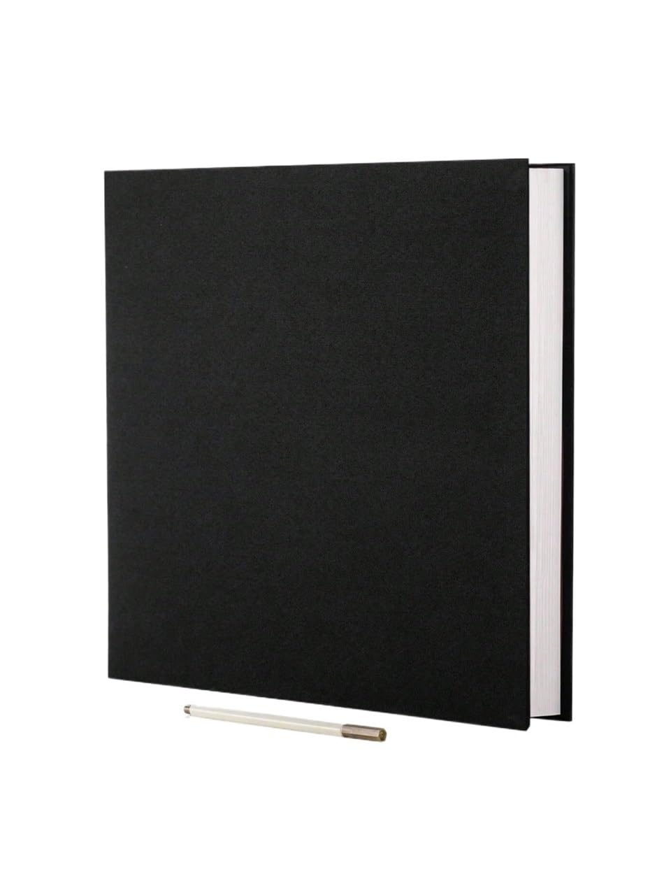 1pc Linen Photo Album Self Adhesive Scrapbook For 2x3 4x6 5x7 8x10 Pictures DIY Book(White)