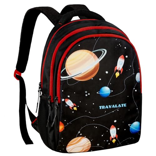 Image of TRAVALATE 25L Stylish &Trendy printed School Bag for Kid's | Backpack for Class 1 to 5 School Going Boys & Girls