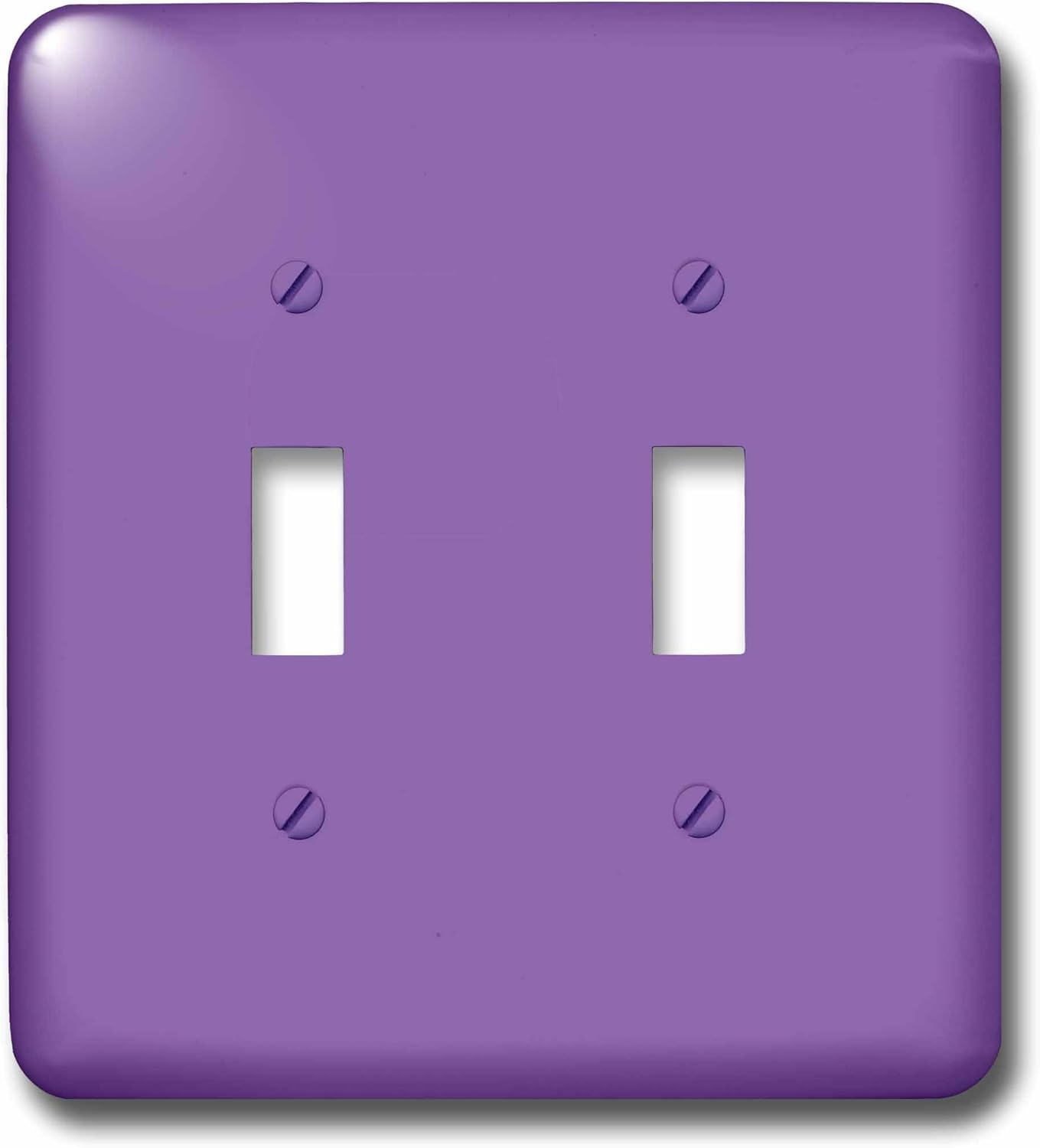3dRose Print of Sea Grape Purple double toggle switch