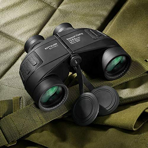 Barska 7X50 Wp Battalion Floating Binoculars With Internal Rangefinder , Black #TOP2