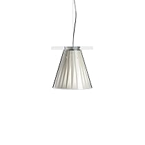 Kartell Light-Air Lampada a Sospensione, Cristallo Beige, Classica