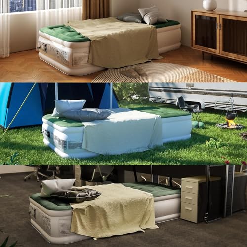 Variante de Zearna colchon hinchable doble 203x152x46 cm