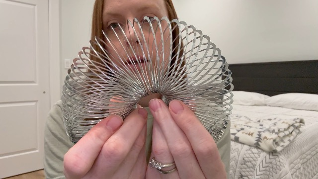 Watch Honest Review of The Original Slinky Walking Spring Toy on
