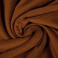 Textrend tessuto in velluto a metro, morbido tessuti felpato, stoffa 1x1,50m, tessuto tinta unita, patchwork, a metraggio (Rosso