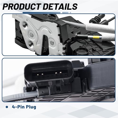 Image of KELOKE Door Latch Lock Actuator Compatible with Hyundai Elantra 2017 2018 2019 2020, Rear Left Driver Side, Replace# 81410-F2000, 81410F2000