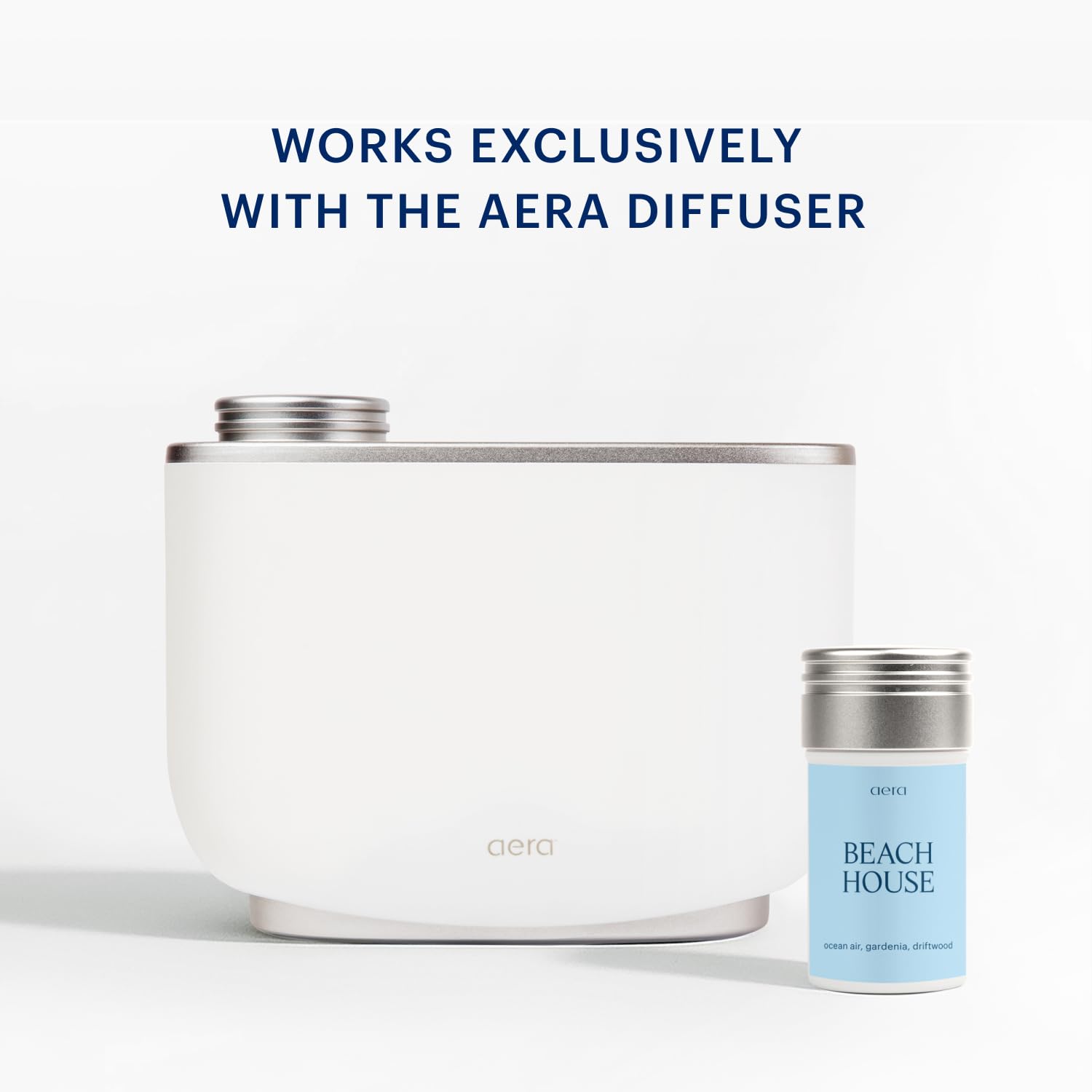 Aera Beach House - Ricarica per profumo, note di Ocean Air e Gardenia, funziona con il diffusore AERA