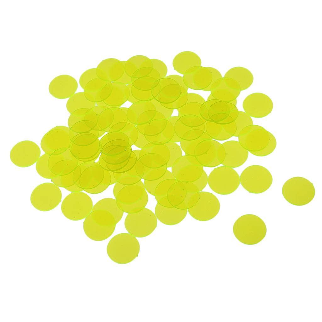 Enakshi (LABEL) Creations 500Pcs Professional Bingo Game Chips Counting Bingo Chips Plastic YellowToys & Hobbies|Games|Board & Traditional Games|Contemporary Manufacture-picture-17