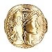 BOBIJOO Jewelry - Bague Marianne cintrée Napoléon Chevalière Femme Acier Inoxydable Plaqué Doré Or - 48 (4 US), Doré Or Fin - Acier Inoxydable 316