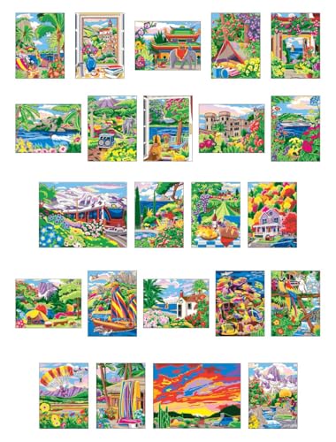 Creative Haven Wanderlust Color by Number (Adult Coloring Books: World & Travel) - Image 8