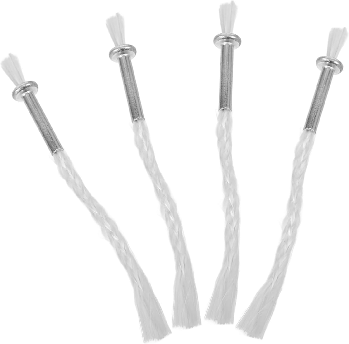 4pcs Cotton Wicks Replacement for Kerosene Lamps Iron Design for Oil Lamp Making Excellent Oil Absorption for Home Decor and Festivals