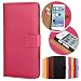 Produktbild Roar Handy Hülle für Sony Xperia Z1 Compact, Handyhülle Pink, Tasche Handytasche Schutzhülle, Kartenfach und Magnet-Verschluss