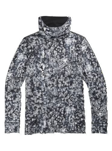 Burton Men's Standard Midweight Base Layer Long Neck Shirt, Aerial Pines, Medium #TOP6