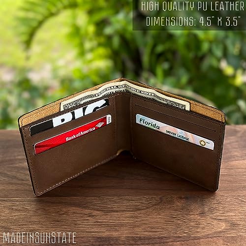 Classic Motorcycle Leather Wallet: Vintage Biker's Dream - Gift for Motor Enthusiasts, Dad, Granddad, Brother on Special Days4