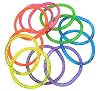 Zugar Land Liquid Super Glitter Colorful Bracelets Bright Neon Colors - 12 Pieces #1
