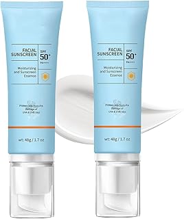 Protector solar facial transparente SPF 50, p...