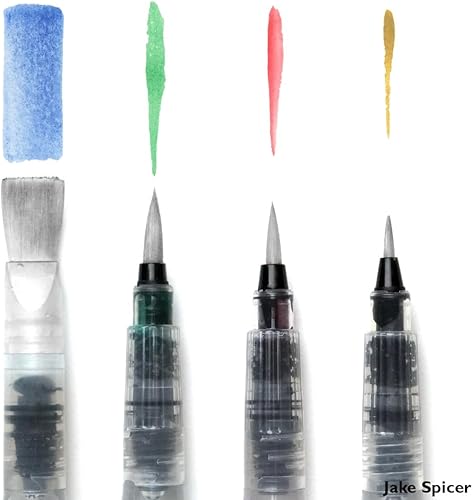 Miniatura 5 de Derwent Pulsador Cepillo de agua Surtido Set (2305816)