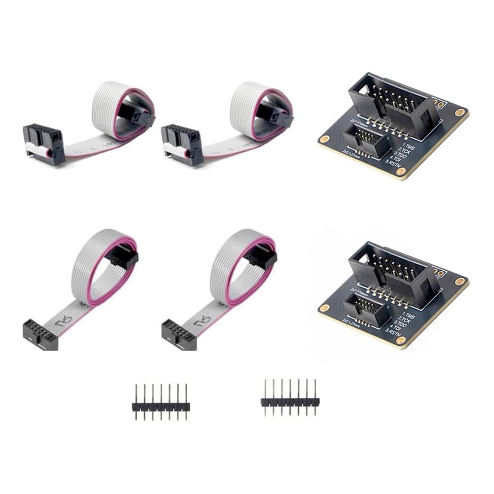 Amazon.co.jp: Treedix 2pcs JTAG 変換基板 JTAG 2x7(14P) 2.54MM to
