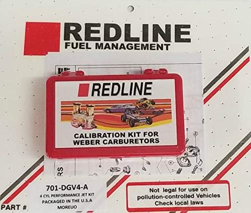 Kit de giclês para carburador Weber 32/36 Redline alta altitude 4 cilindros DGAV/DGEV – 15 unidades