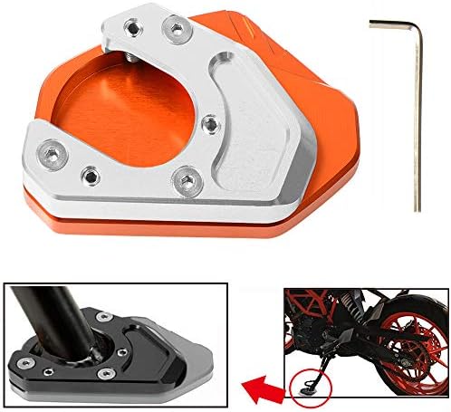 Side Stand Kickstand Extension Pad Fit for KTM 990 Adventure 06-13 125 250 Duke