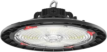 Keystone Xfit LED Round High Bay Light, 100W/150W/240W, 32330 Lumens, 3000K/4000K/5000K, 120-277V, Power and Color Field Select, KT-RHLED200PS-12C-8CSB-VDIM /G2