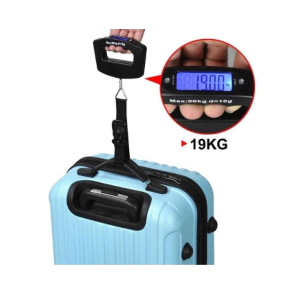 Pèse-bagage Numérique 50 Kg (kg-lb-oz), Balance électronique De Voyage