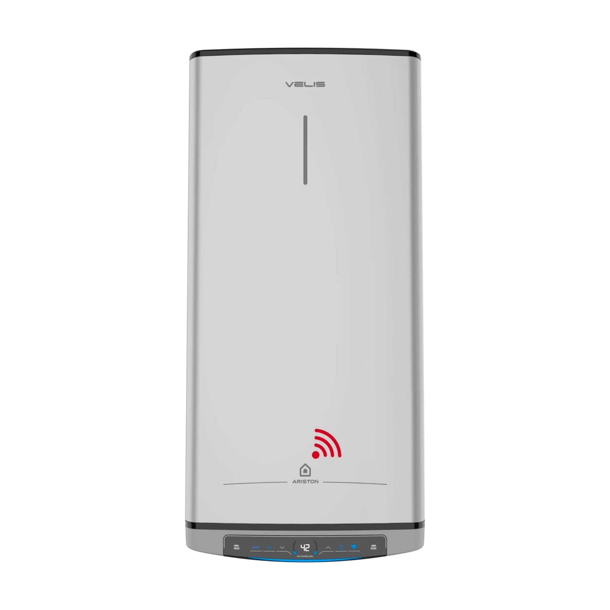 Ariston Velis Tech Dry Wifi (ex.​Fleck Duo7)- Termo Eléctrico 100L Litros Multiposición, Calentador de Agua Eléctrico 127,​2x27,​5x51,​1 Instalación en España Eficiencia B Rango(A+/​F) Compatible con Alexa