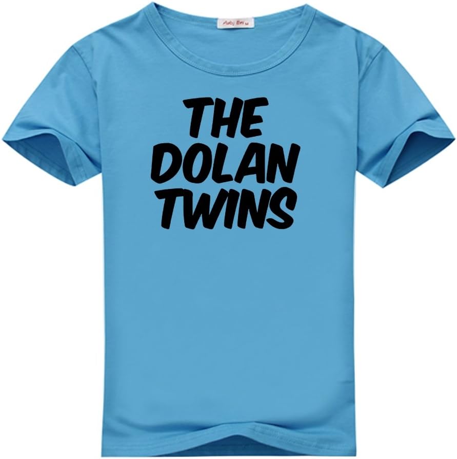 Goodj Women's The Dolan Twins T-Shirt M Sky Blue