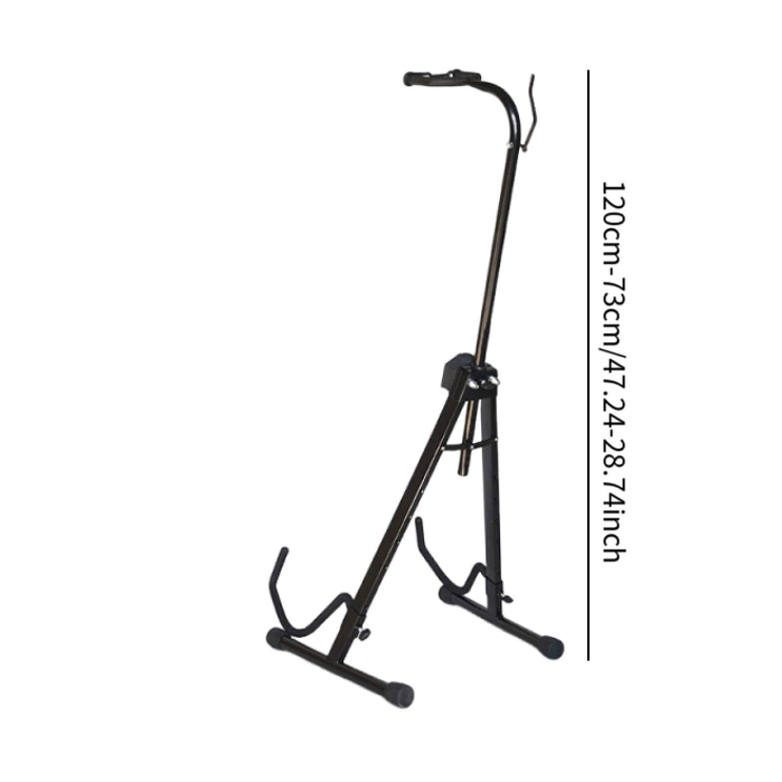 Generic Einstellbarer Cello Ständer mit Haken Tragbarer Bodenständer für Die Cellos