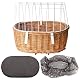 Hundefahrradkorb Klickfix Pulp mit Doggy Basket für Gepäckträger