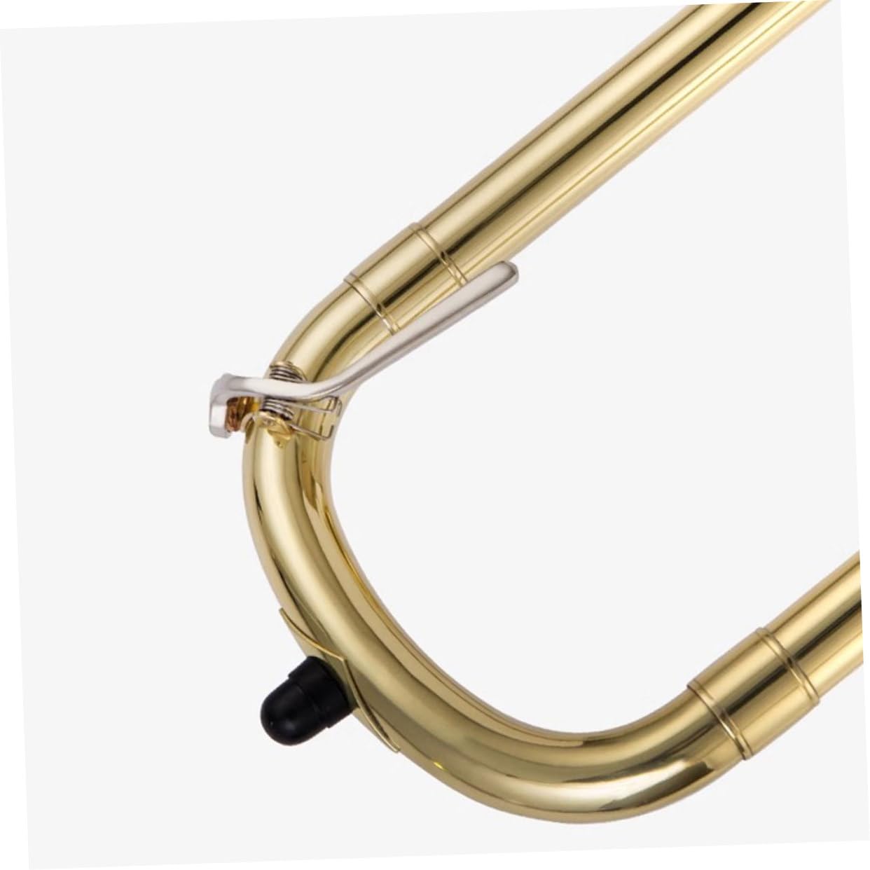 Toyvian Tapas de Goma Extremos del Trombón Accesorios Negros 6 Piezas Ajuste Seguro y Fácil Instalación para Protección y Reparación del Instrumento