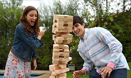 Jenga Giant Family Hardwood Stacking Game (01506-19-Noacc) #TOP4