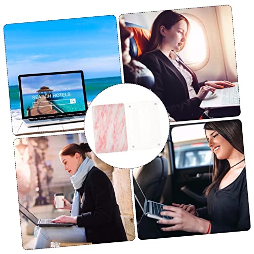 Funda para Macbook Air resistente de plástico con diseño de mármol para portátil 5