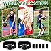 LVOERTUIG 4PCS Football Catching Trainer Band,American Football Catching Trainer Band,Rugby Football Catching Receiver Trainers,Volleyball Catching Hand Strap Beginner Practice Fingertip