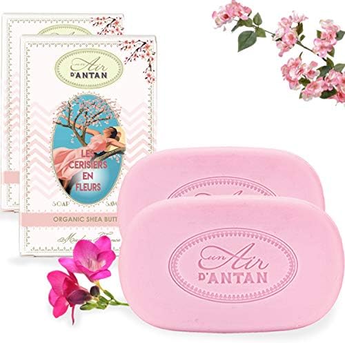 Un Air d'Antan Gift Soap Set Cherry Blossom