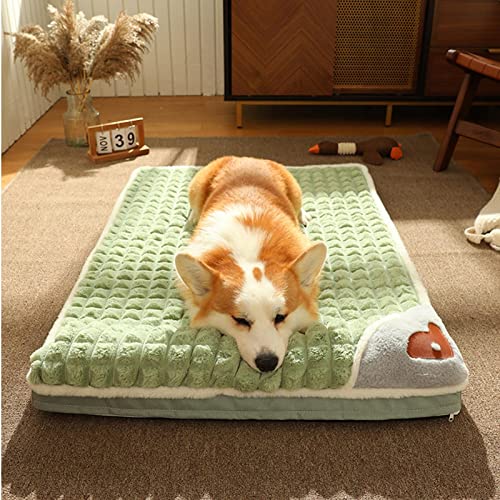 cachorro para dormir | Almofada cama pelúcia lavável para cães estimação, cobertor cama super macio
