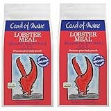 Coast of Maine Lobster Meal, 4lb (Pack of 2) Organic Plant Food and Calcium, OMRI Listed - for Green Leafy Growth