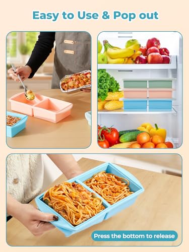 Molde de silicona para cubos de sopa, pack de 3 unidades miniatura 3