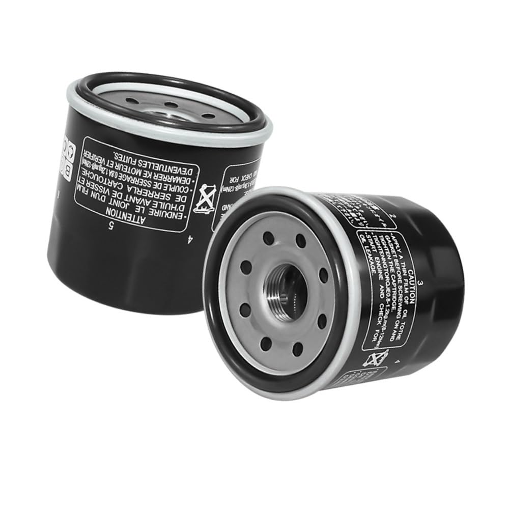 Oil Filter Fit For Triumph Tiger 660 800 850 900 1200 1050 956 1215 Trophy(Black 2)