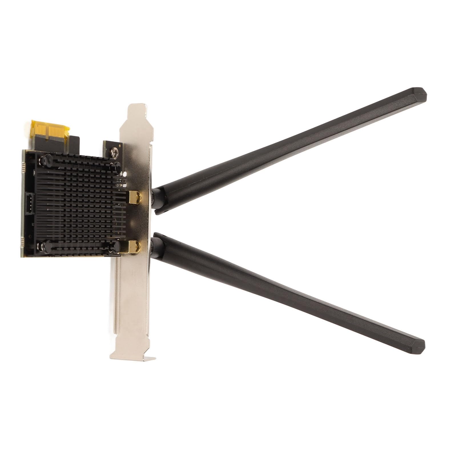 Semme Bande de Carte WiFi PCIE 5G 6G 5400Mbps avec Antenne 6dBi, MU MIMO, Faible Latence, Compatible avec 10/11