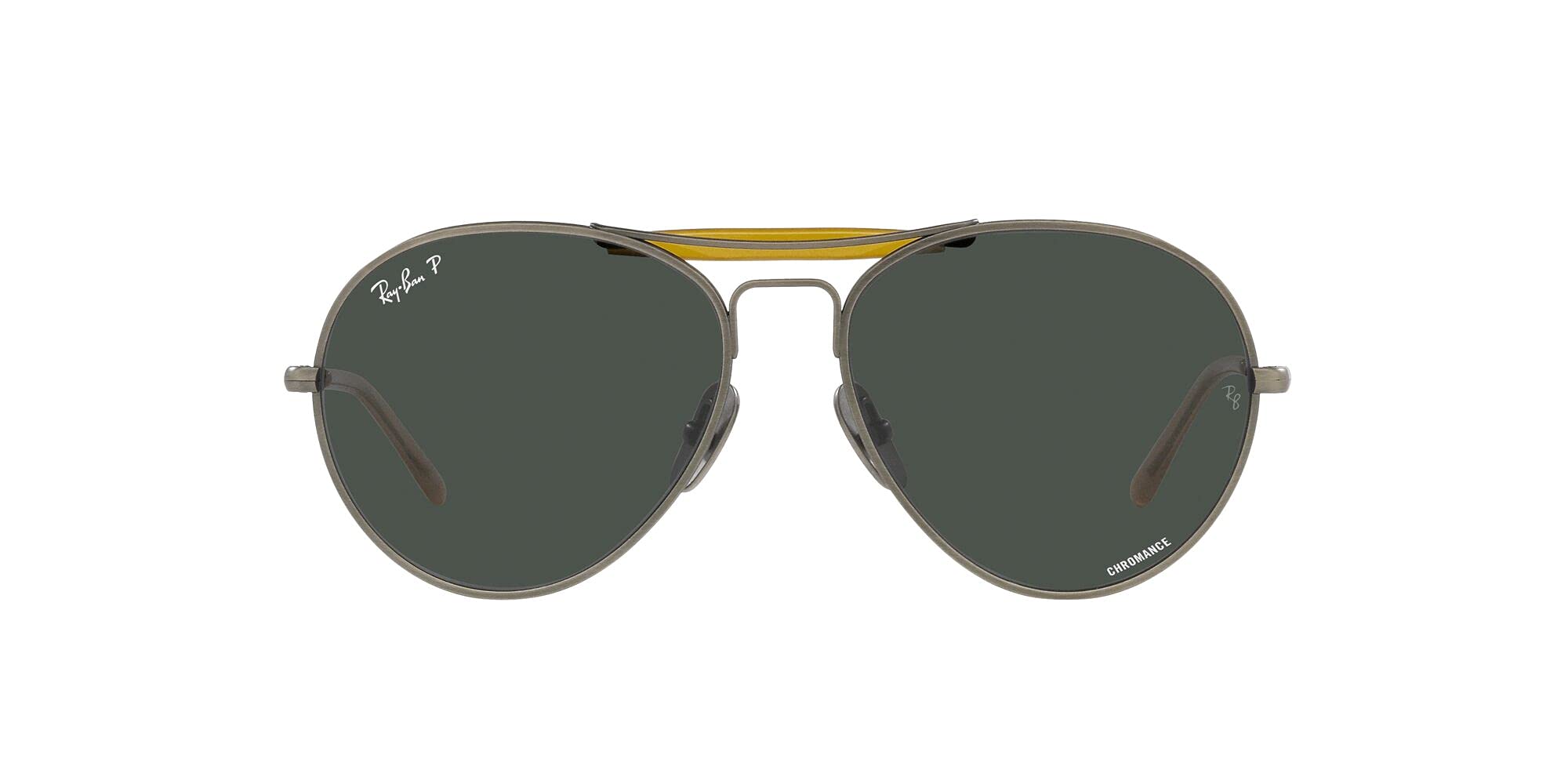 Ray-Ban Unisex Rb8063 Titanium Aviator Sunglasses