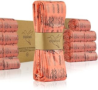 olalao Folia uzupełniająca do wiaderka na pieluchy, 16 sztuk  kompatybilna z kasetami uzupełniającymi firmy Tommee Tippee Twist & Click, Spross i Littycat (16 sztuk)