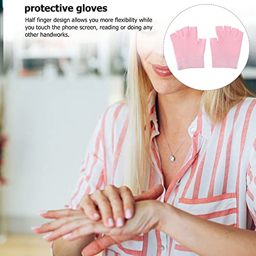 Frcolor Cotton Moisturizing Gloves, Day Night Instantly Soften Repair Eczema Dry Rough And Cracked Hands Gel Lining Infused With Essential Oils And Vitamins #TOP7