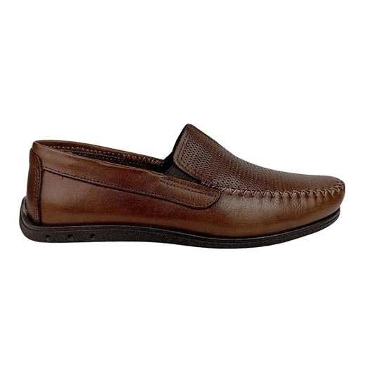 Mocassim Masculino Drive Couro Jeans Areia Cravo Pegada 141605-04
