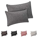 BESONDERES > Sie erhalten 1 Sofakissen in der „Classic“ Größe 40x60 cm und 1 Sofakissen in der „Modern“ Größe 30x50 cm, beides bestens geeignet für Bett, Couch, Sofa, Terrasse, Balkon oder Fensterbrett.